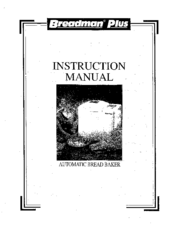 Breadman TR700C Instruction Manual