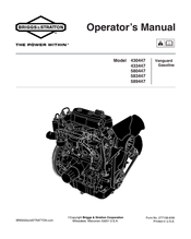 Briggs & Stratton 580447 Operator's Manual