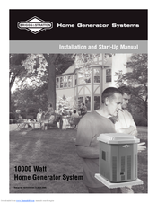 Briggs & Stratton 10000 Watt Installation And Start-Up Manual