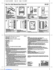 Byron SX-222 Installation And Operation Instruction