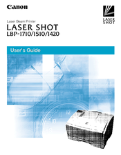 Canon Laser Shot LBP-1420 User Manual
