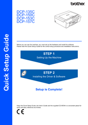 Brother DCP-153C Quick Setup Manual