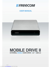 Freecom Mobile Drive II User Manual