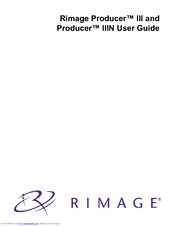 Rimage Producer IIIN User Manual
