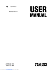 Zanussi ZWI 71201 WA User Manual