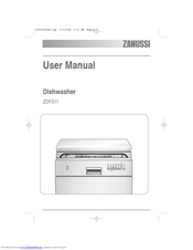 Zanussi ZDF311 User Manual
