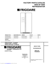 Frigidaire FRS26WGHD3 Factory Parts Catalog