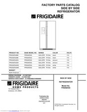 Frigidaire FRS26ZGGB6 Factory Parts Catalog