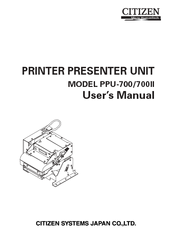 Citizen PPU-700II User Manual