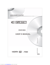 Curtis DVD1093 User Manual