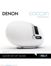 Denon COCOON  guide Quick Setup Manual