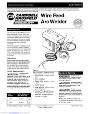 Campbell Hausfeld WF2010 Operating Instructions & Parts Manual