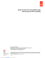 Adobe 09972554AD01A12 - Acrobat Pro - Mac Manual