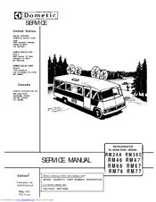 Dometic RM24A Service Manual