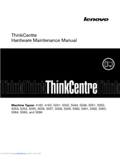 Lenovo ThinkCentre 4163 Hardware Maintenance Manual
