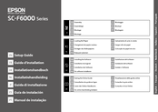 Epson SureColor SC-F6000 Setup Manual