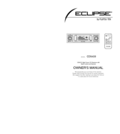 Eclipse ECLIPSE CD5433 Owner's Manual