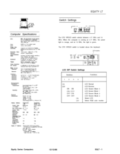 Epson Equity LT Product Manual