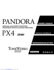 ToneWorks Toneworks Pandora PX4 Owner's Manual