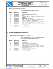 Duerkopp Adler 0791 911701 Fitting Instructions Manual