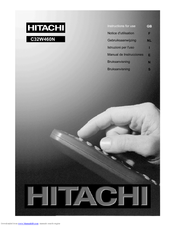 Hitachi C32W460N User Manual