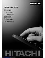Hitachi CL2842AN User Manual