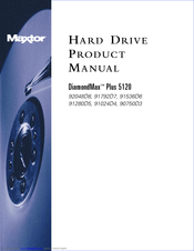 Maxtor DIAMONDMAXTM PLUS 5120 91792D7 Product Manual