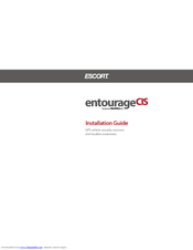 Escort Entourage CIS Installation Manual