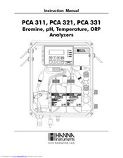 Hanna Instruments PCA 331 Instruction Manual