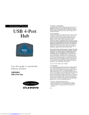 Linksys ProConnect USBHUB04 User Manual