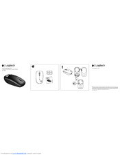 Logitech M555b - Bluetooth Mouse Getting Started Manual