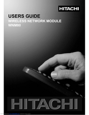Hitachi WNM80 User Manual