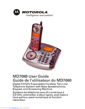 Motorola MD7080 User Manual