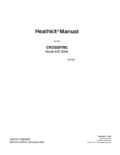 Heathkit Heathkit HD-3006 Manual