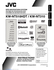 JVC KW-NT510HDT Instruction Manual