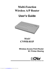 CNET CNWR-811P User Manual