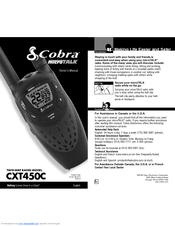 Cobra MICROTALK CXT450C Owner's Manual