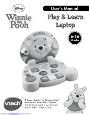 Vtech Winnie the Pooh - Play & Learn Laptop User Manual