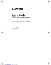 Compaq 2025 User Manual