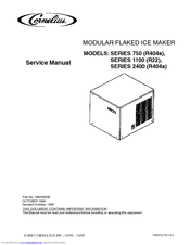 Cornelius 2400 Series Service Manual