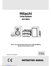 Hitachi AX-M84 Instruction Manual