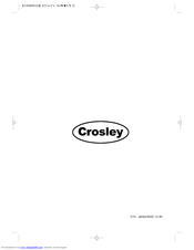 Crosley C32HDGB Instruction Manual