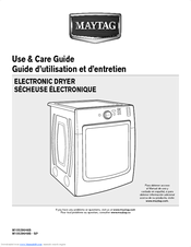 Maytag W10529649C - SP Use And Care Manual