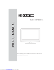 Curtis LCDVD3202A User Manual