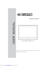 Curtis LCD1911 User Manual