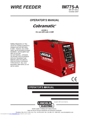 Lincoln Electric Cobramatic K2259-1 Operator's Manual