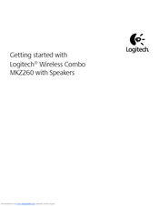 Logitech MKZ260 Getting Started Manual