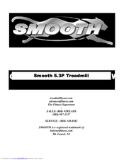 Smooth Fitness 5.3P User Manual