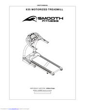Smooth Fitness 835 User Manual