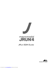 Adobe Macromedia JRun 4 Manual